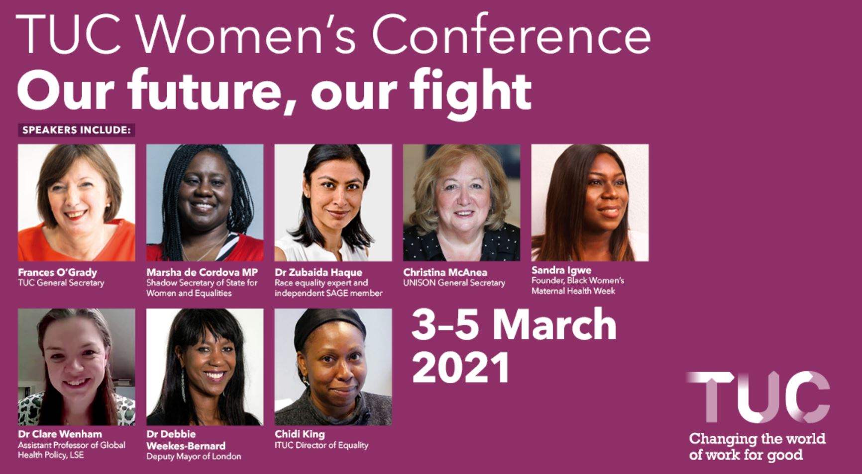 Women’s conference 2021 TUC