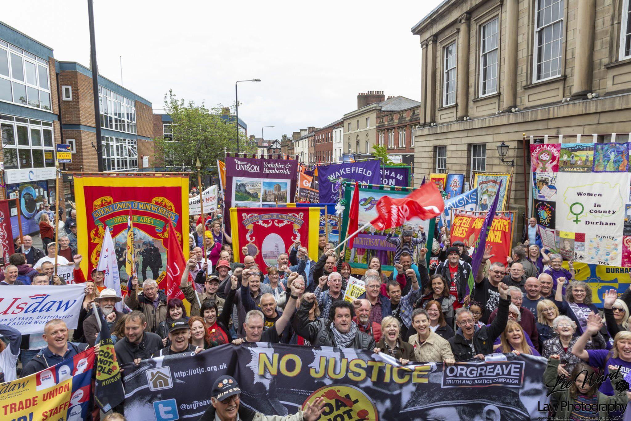 With Banners Held High Is Back On The Streets Of Wakefield In 2022 TUC